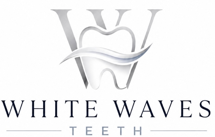 White Waves Teeth logo